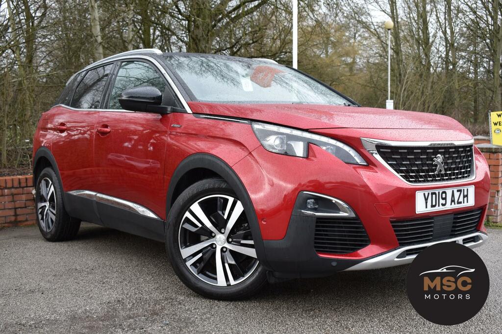 Peugeot 3008 1.5 Bluehdi Gt Line Suv Euro 6 YD19AZH Red #2