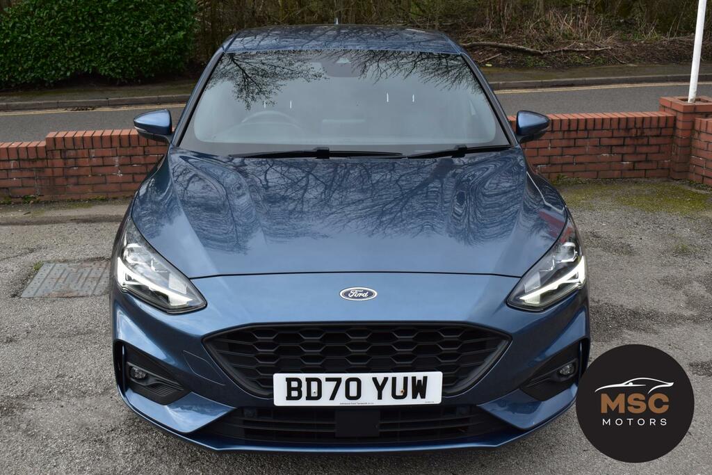 Ford Focus 1.0T Ecoboost Mhev St-line X Edition Hatchback BD70YUW Blue #3