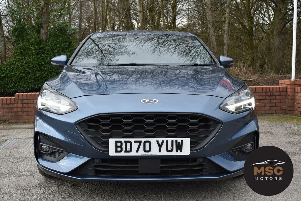 Ford Focus 1.0T Ecoboost Mhev St-line X Edition Hatchback BD70YUW Blue #4