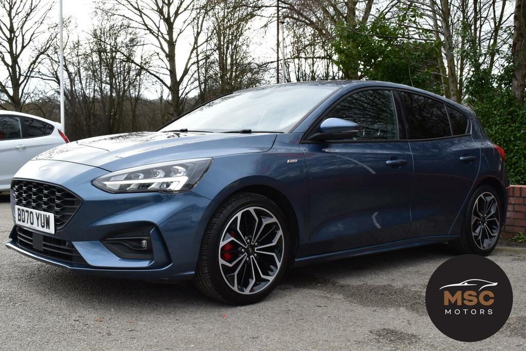 Ford Focus 1.0T Ecoboost Mhev St-line X Edition Hatchback BD70YUW Blue #6