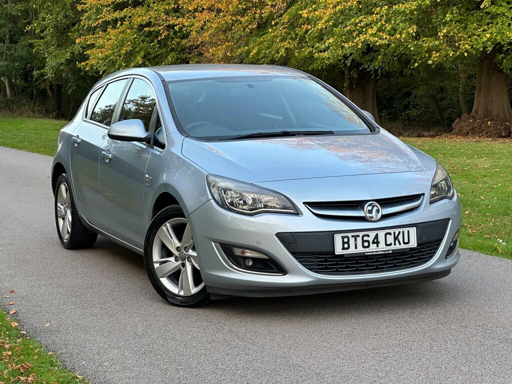 Vauxhall Astra 1.6 16V Sri Euro 5 BT64CKU Silver #2