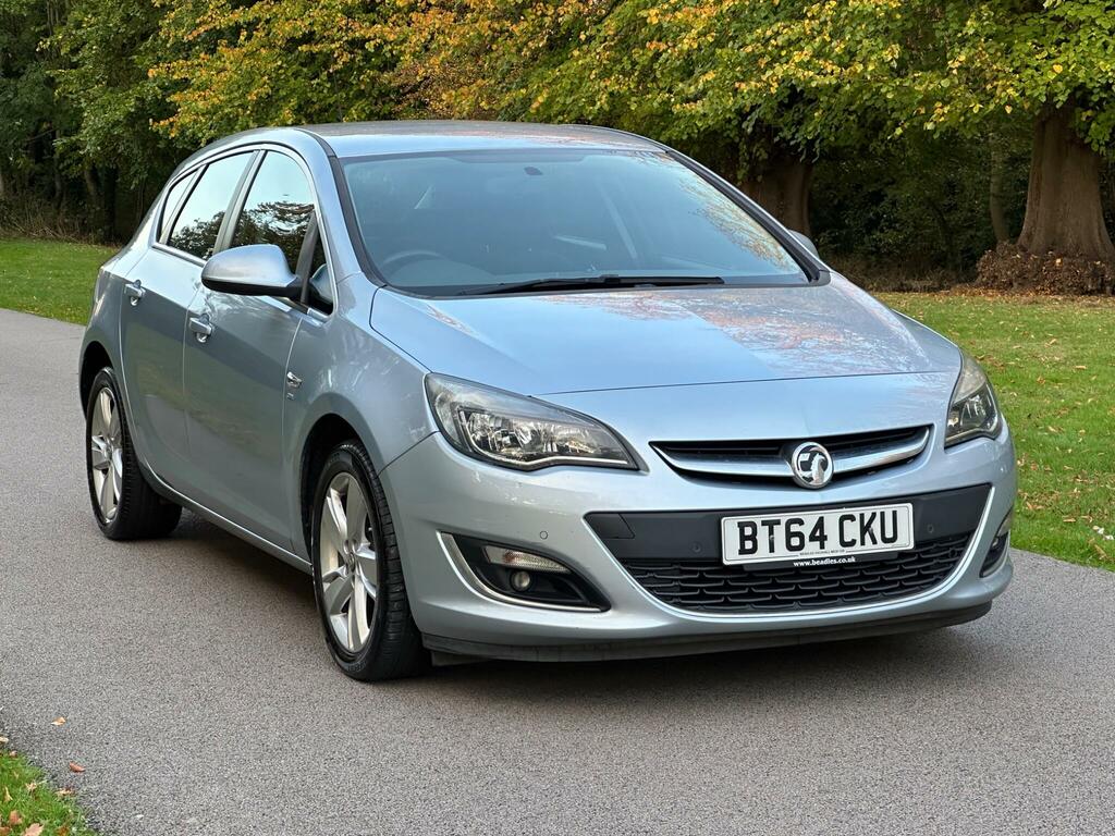 Vauxhall Astra 1.6 16V Sri Euro 5 BT64CKU Silver #4