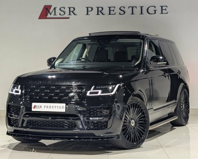 Land Rover Range Rover 2018 3.0 Td V6 Suv 4 F6BAV Black #3