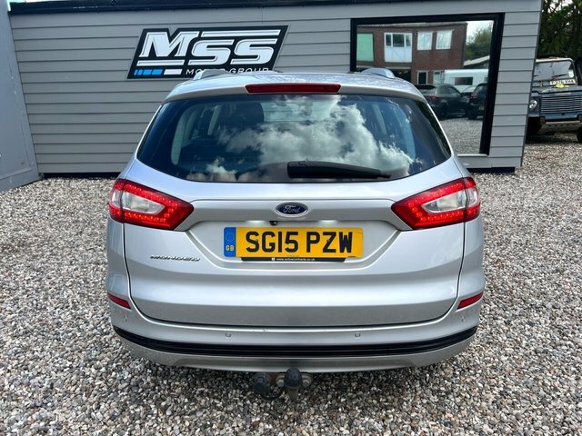 Ford Mondeo 2015 2.0 Titanium Econetic Tdci 148 Bhp SG15PZW Silver #4