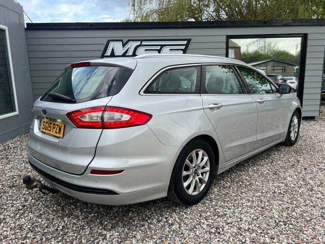 Ford Mondeo 2015 2.0 Titanium Econetic Tdci 148 Bhp SG15PZW Silver #5