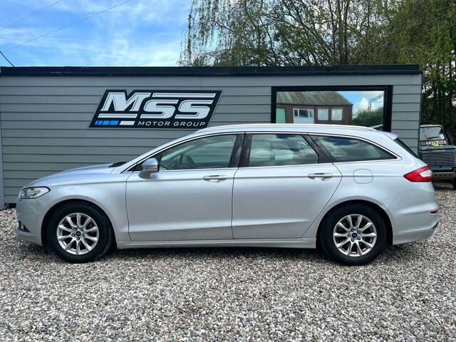 Ford Mondeo 2015 2.0 Titanium Econetic Tdci 148 Bhp SG15PZW Silver #2
