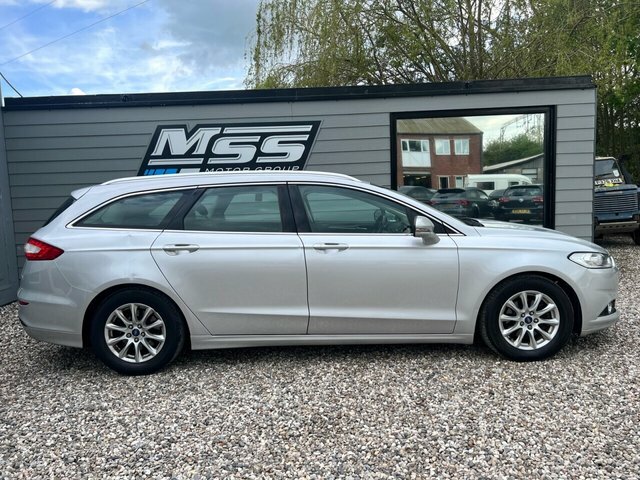 Ford Mondeo 2015 2.0 Titanium Econetic Tdci 148 Bhp SG15PZW Silver #6