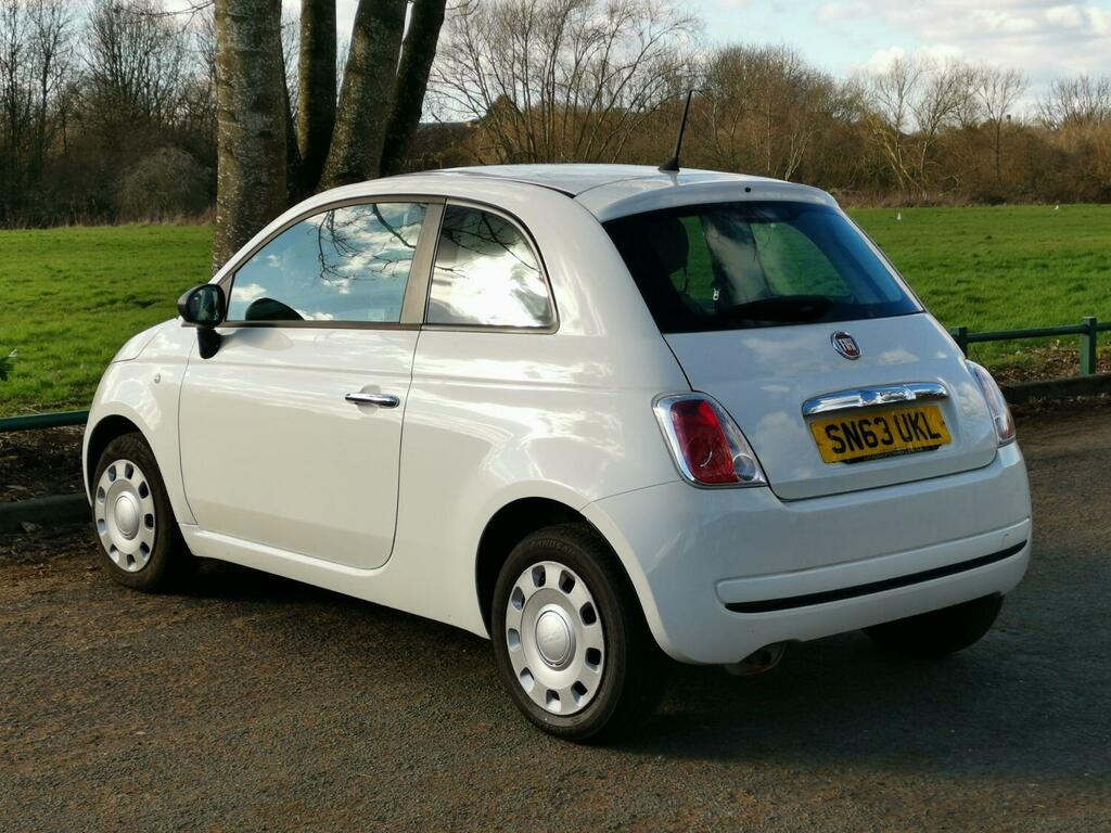 Fiat 500 Hatchback 1.2 Pop Euro 6 Ss 201463 SN63UKL White #5