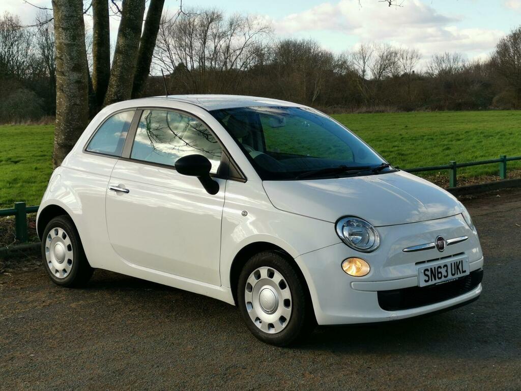 Fiat 500 Hatchback 1.2 Pop Euro 6 Ss 201463 White