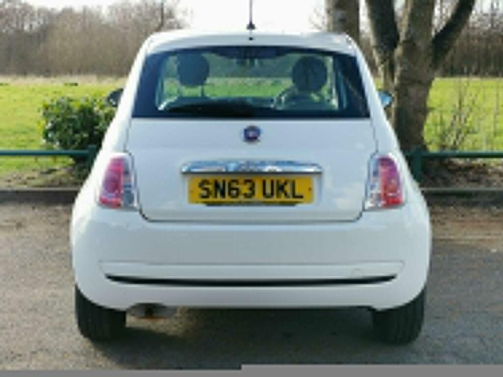 Fiat 500 Hatchback 1.2 Pop Euro 6 Ss 201463 SN63UKL White #6