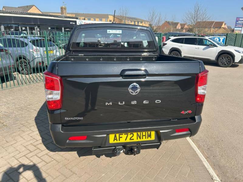 SsangYong Musso Double Cab Pick Up Ex - 2022 72 Black #4