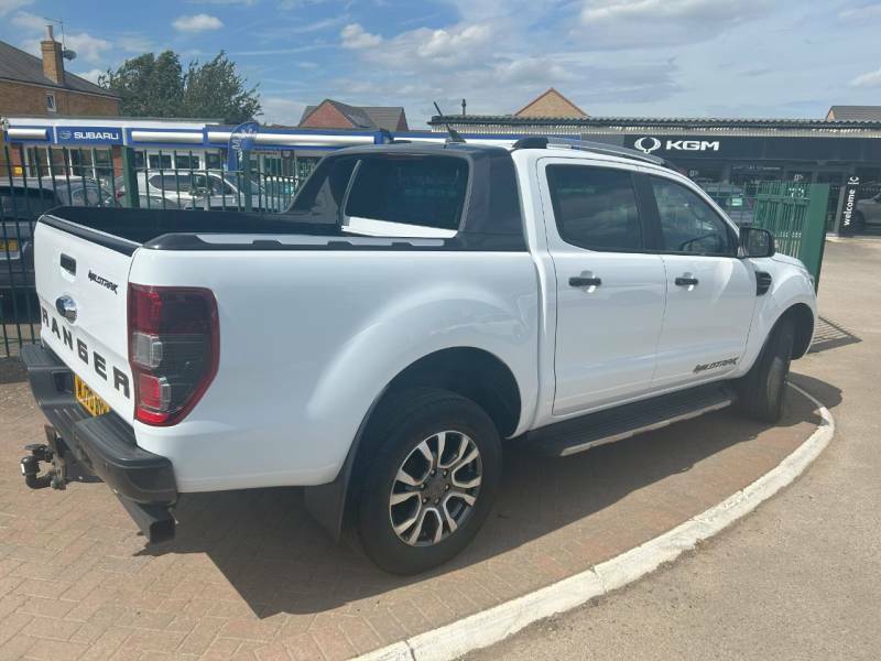 Ford Ranger Pick Up Double Cab Wildtrak 2.0 Ecoblue 213 - MJ70BYW White #5