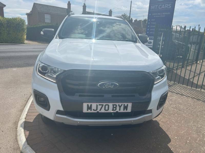 Ford Ranger Pick Up Double Cab Wildtrak 2.0 Ecoblue 213 - MJ70BYW White #2