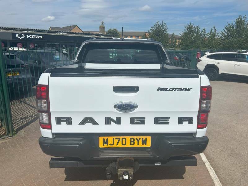 Ford Ranger Pick Up Double Cab Wildtrak 2.0 Ecoblue 213 - MJ70BYW White #4