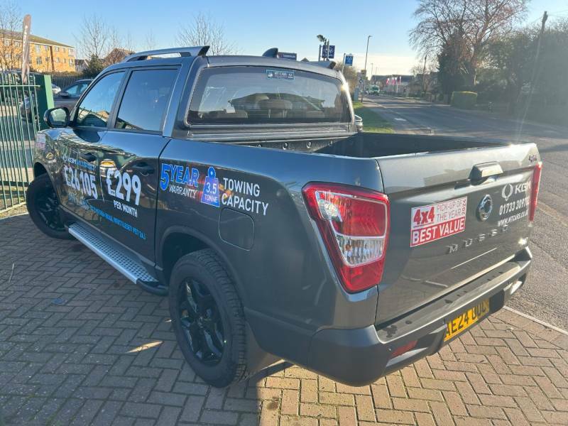 SsangYong Musso 2.2 Double Cab Pick Up Saracen - 2024 24 Grey #3