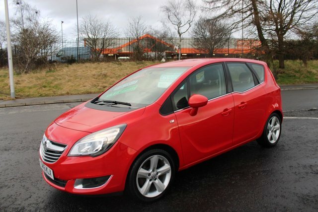 Vauxhall Meriva 2016 1.4 Tech Line 2016,Bluetooth,air Con,park Sen SA16KLX Red #2