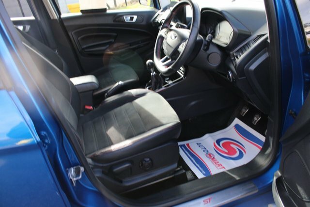 Ford Ecosport 2018 1.0Tst-line 2018,Sat Nav,diamond Cut Alloys,r SY18OCN Blue #2