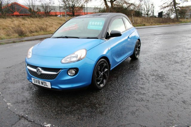 Vauxhall Adam 2018 1.2I Energised 2018,Bluetooth,dab,1 Owner,f.s SV18WDL Blue #5