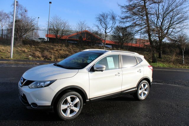 Nissan Qashqai 2016 1.5 Dci N-connecta 2016,Glass Roof,sat Nav,18 SP66ULZ White #6