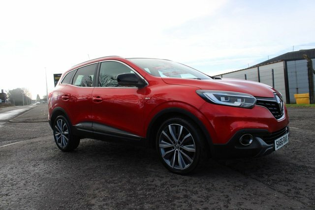 Renault Kadjar 2016 1.5 Dci Signature 2016,Sat Nav,19alloys,dab, SA66RAX Red #3