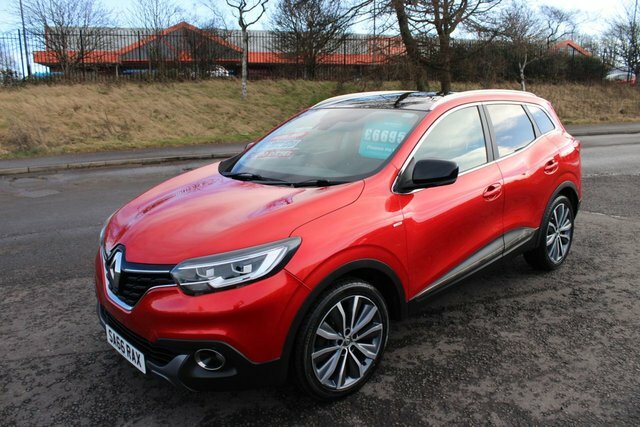 Renault Kadjar 2016 1.5 Dci Signature 2016,Sat Nav,19alloys,dab, SA66RAX Red #5