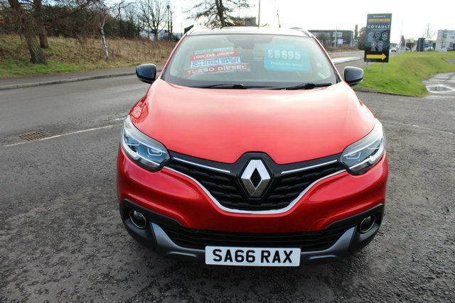 Renault Kadjar 2016 1.5 Dci Signature 2016,Sat Nav,19alloys,dab, SA66RAX Red #4