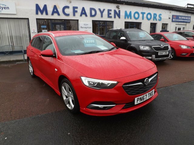 Vauxhall Insignia 2.0 Turbo D Blueinjection Red