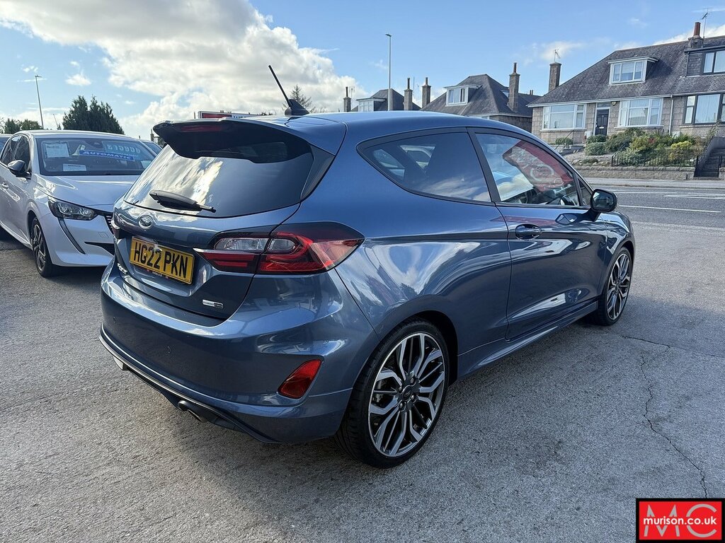 Ford Fiesta T Ecoboost Mhev St-line Vignale HG22PKN Blue #4