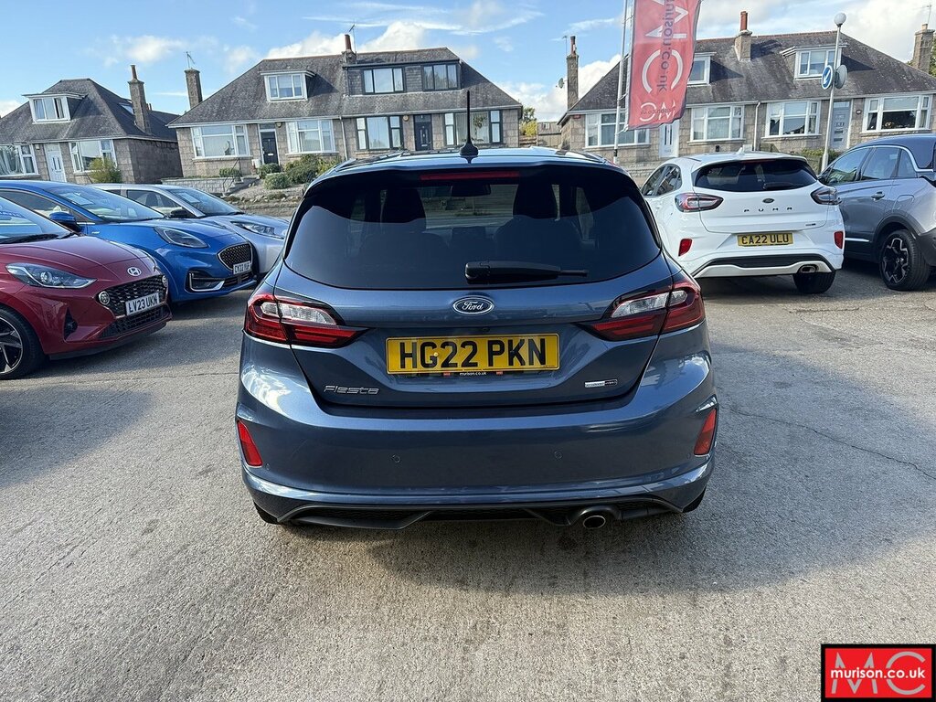 Ford Fiesta T Ecoboost Mhev St-line Vignale HG22PKN Blue #5