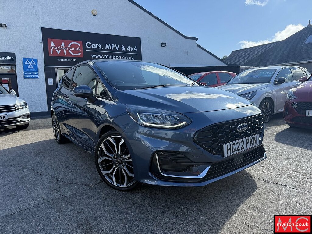 Ford Fiesta T Ecoboost Mhev St-line Vignale Blue