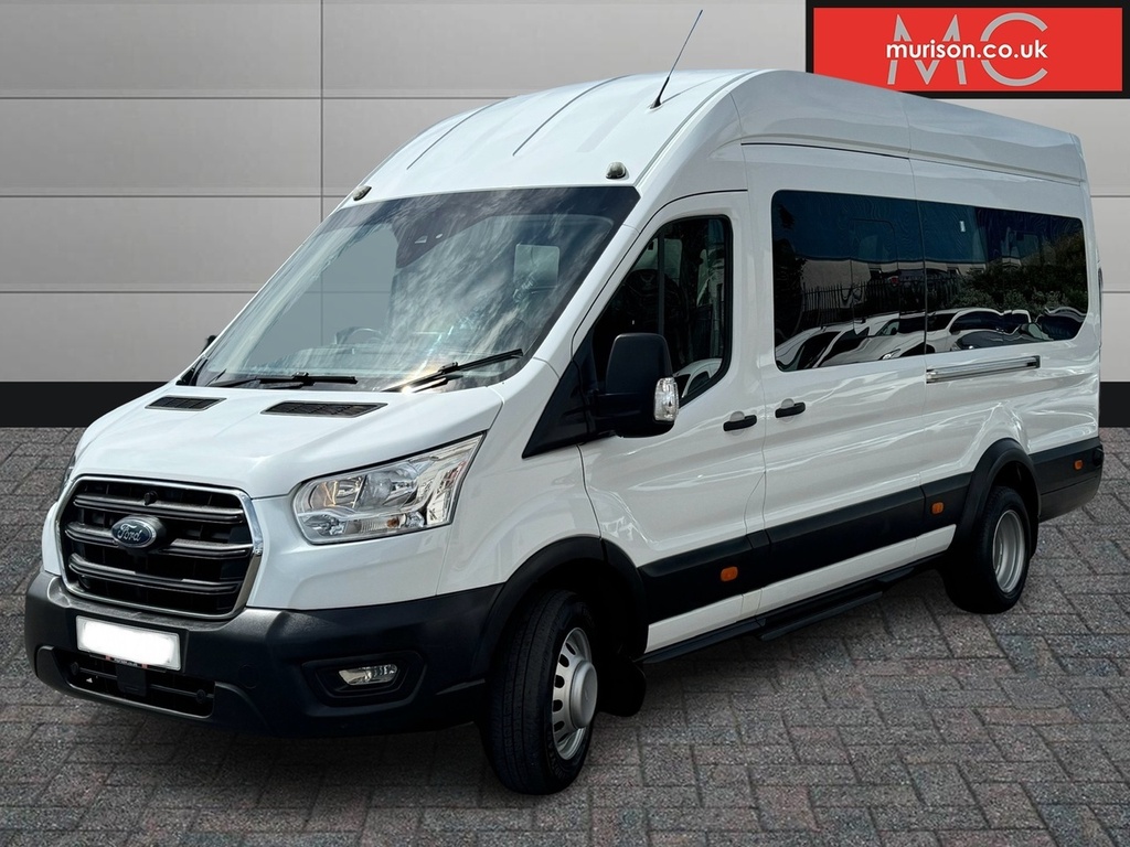 Ford Transit Custom 460 Trend Ecoblue L4 17 Seater CU69ZHE White #3