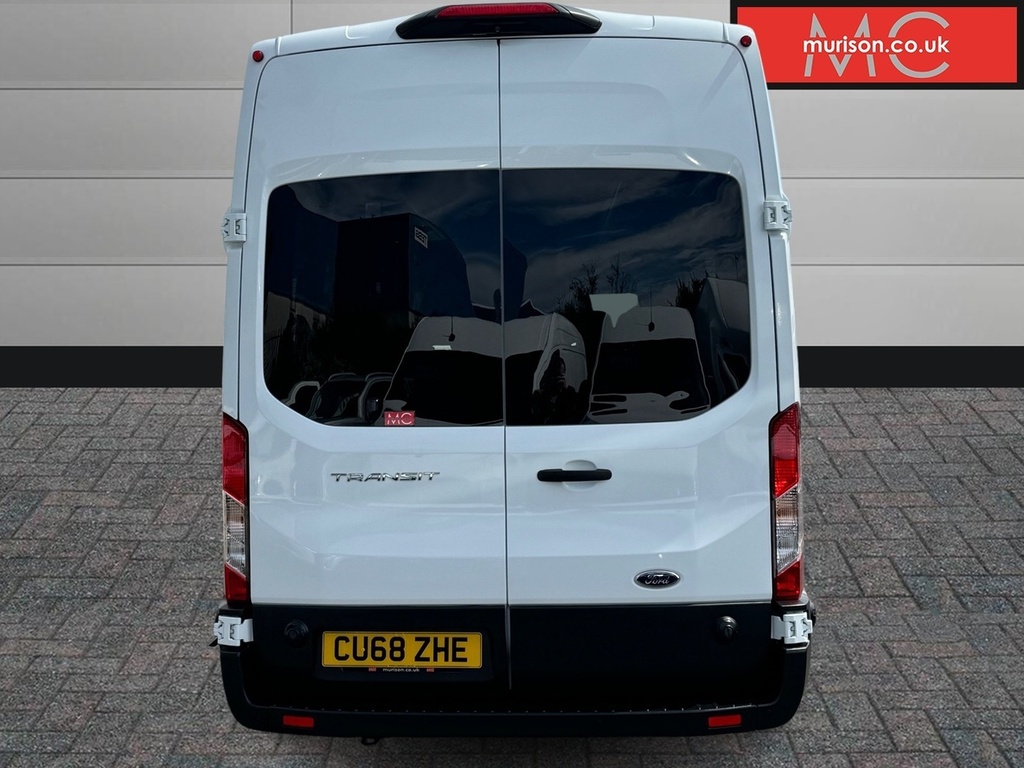 Ford Transit Custom 460 Trend Ecoblue L4 17 Seater CU69ZHE White #6