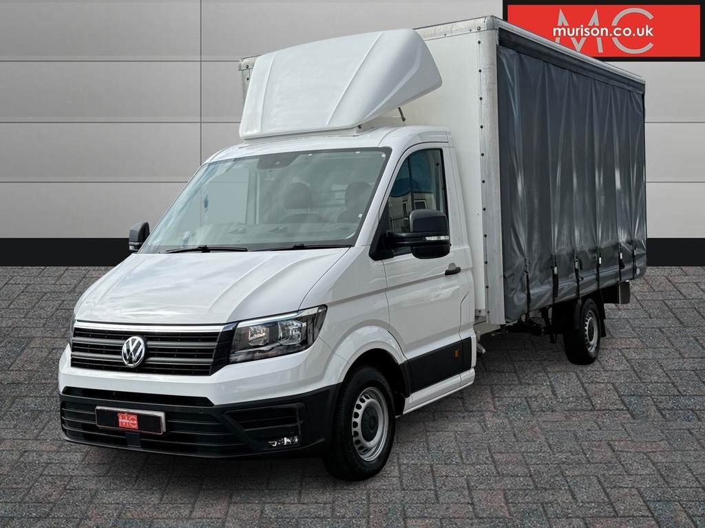Volkswagen Crafter Cr35 Startline Tdi Curtainsided White #3
