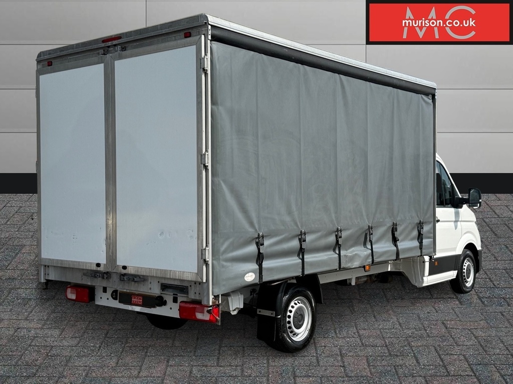 Volkswagen Crafter Cr35 Startline Tdi Curtainsided White #6