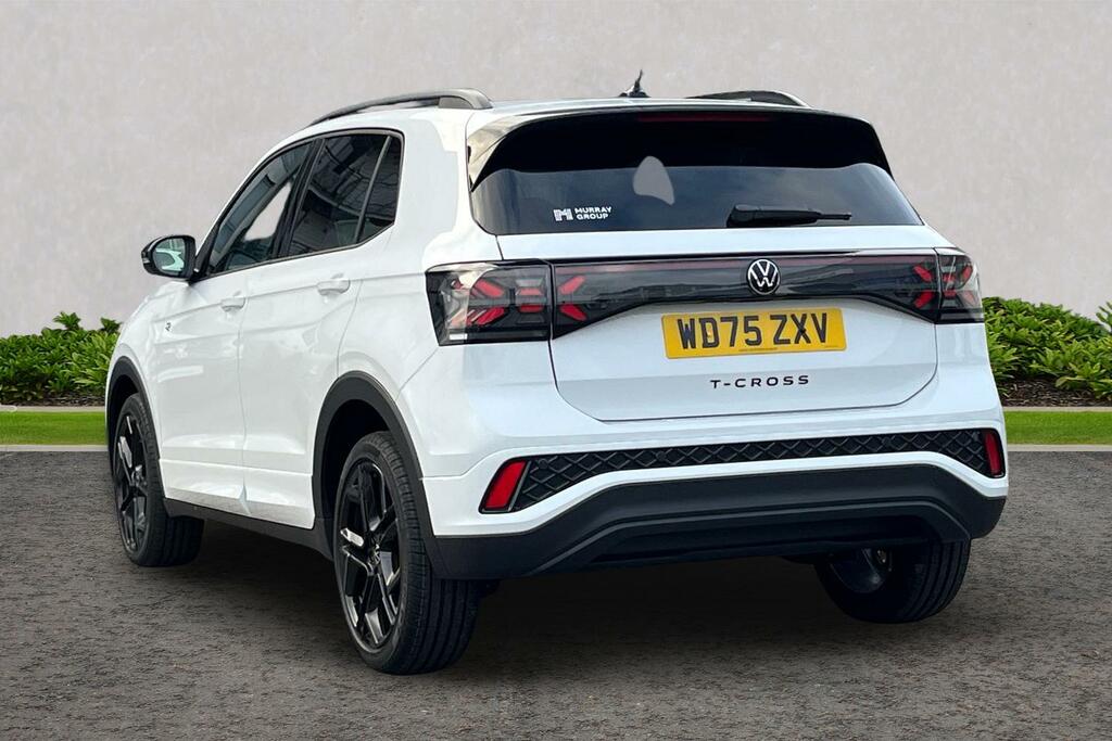Volkswagen T-Cross 1.5 Tsi Black Edition Dsg WD75ZXV White #3