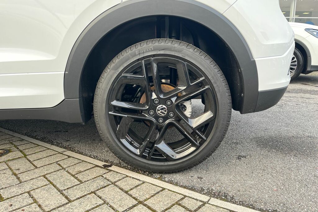 Volkswagen T-Cross 1.5 Tsi Black Edition Dsg WD75ZXV White #5