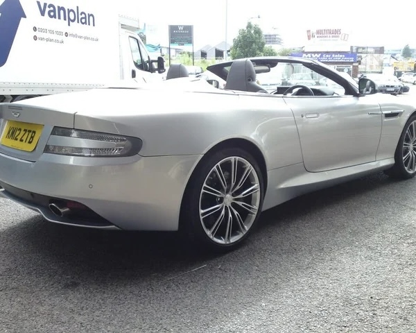 Aston Martin Virage Voltane V12 Convertible Only 21000 Miles Blue #6