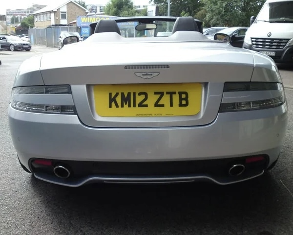 Aston Martin Virage Voltane V12 Convertible Only 21000 Miles Blue #5