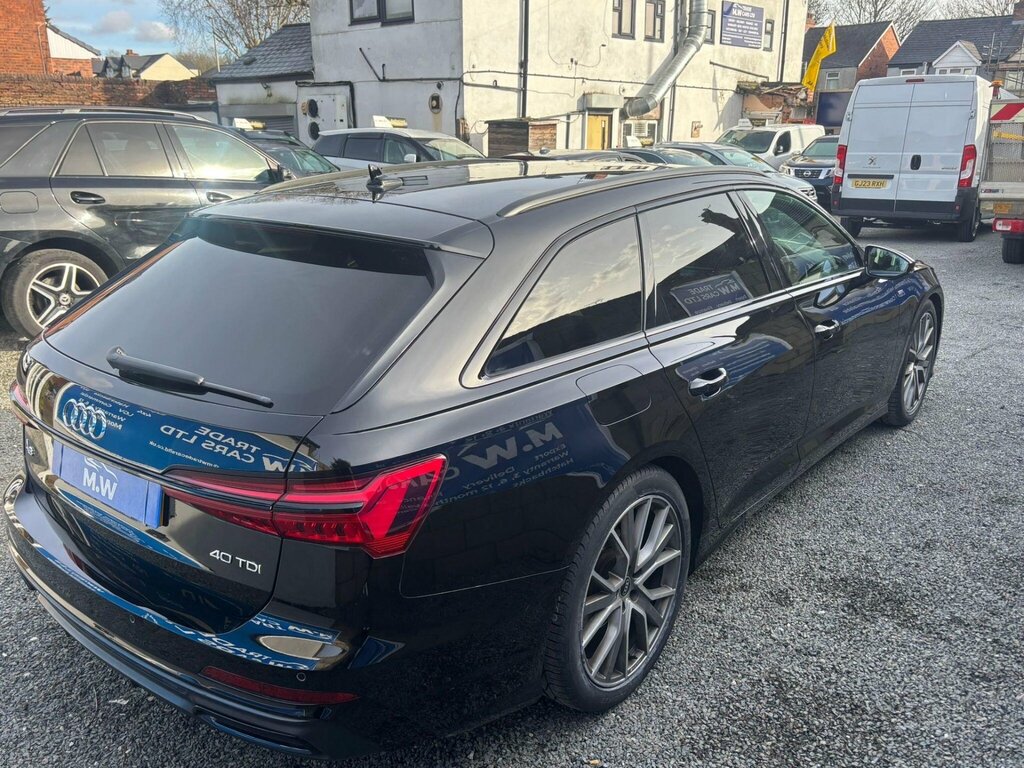 Audi A6 Avant 2.0 Tdi 40 Black Edition S Tronic Euro 6 Ss DF71KZM Black #4
