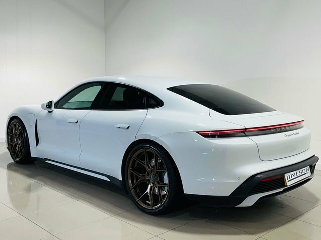 Porsche Taycan Plus 93.4Kwh Turbo Saloon WX70XWS White #3