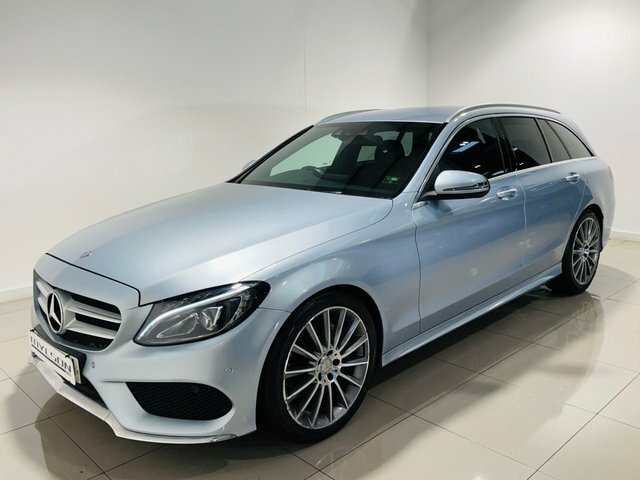Mercedes-Benz C Class C220d Amg Line Estate KN66LDJ Silver #5