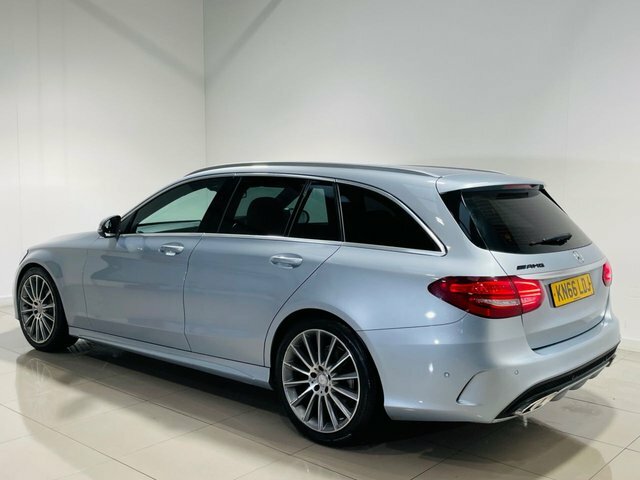 Mercedes-Benz C Class C220d Amg Line Estate KN66LDJ Silver #4