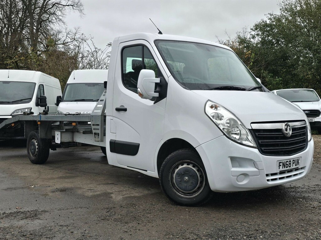 Vauxhall Movano 2.3 Cdti Biturbo 3500 Recovery Flatbed FN68PUK White #5