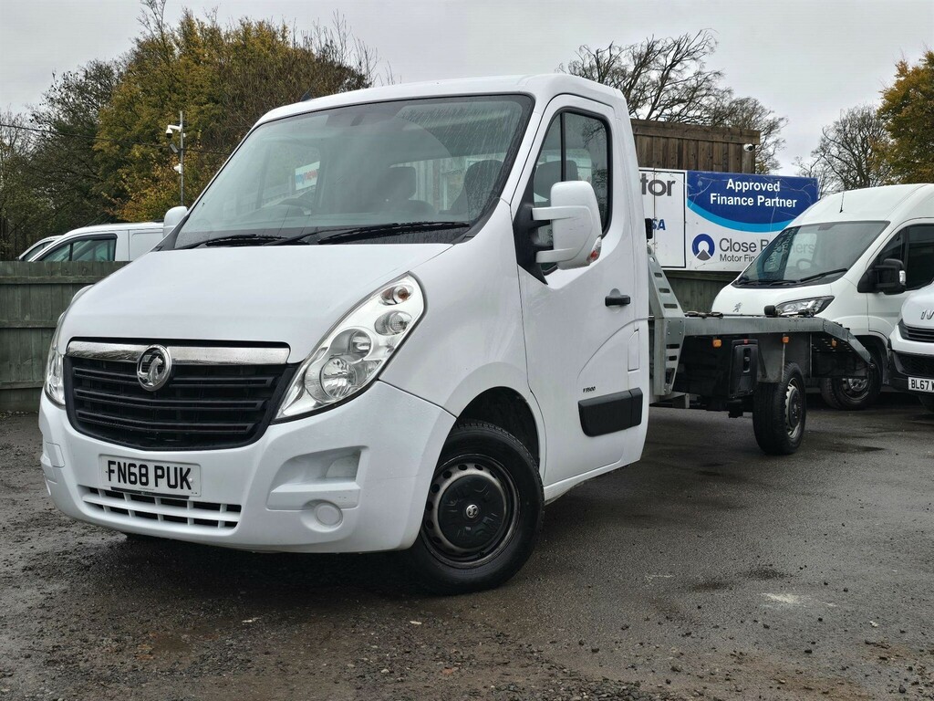 Vauxhall Movano 2.3 Cdti Biturbo 3500 Recovery Flatbed White