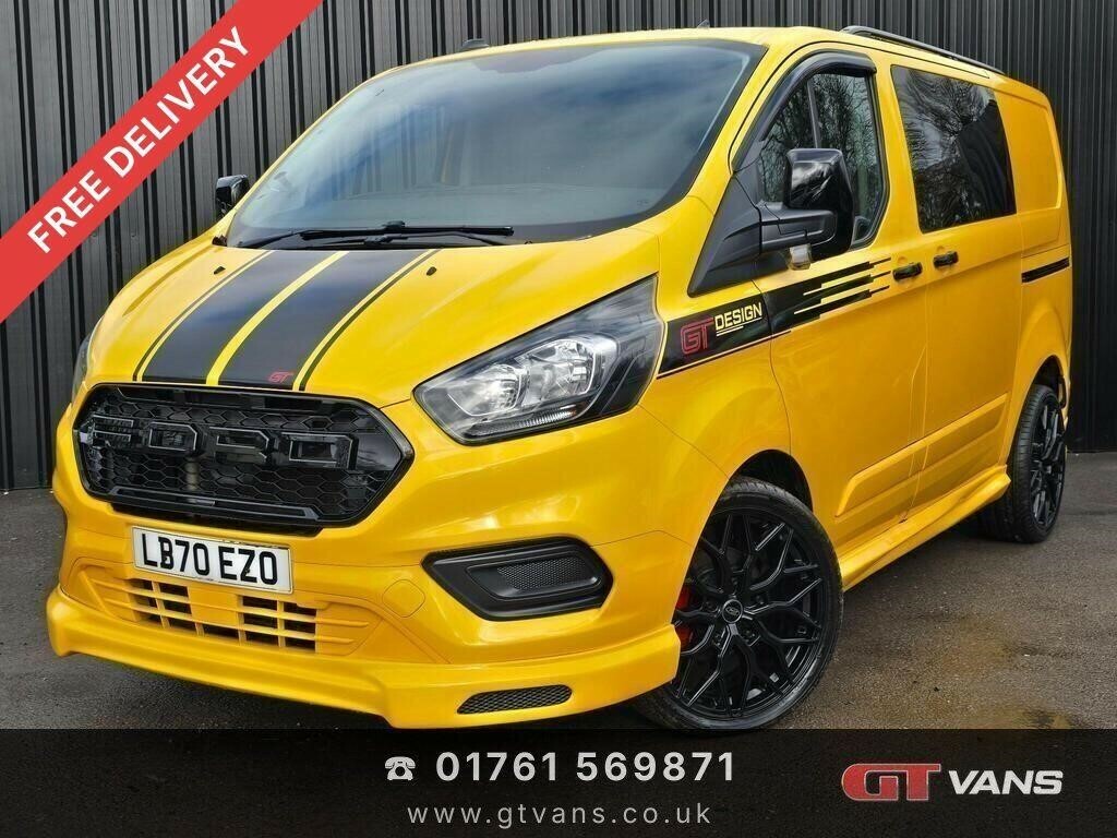 Ford Transit Custom 2.0 340 Gt-design Ltd Edtion Crew 6 Seat Yellow