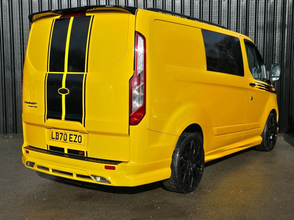 Ford Transit Custom 2.0 340 Gt-design Ltd Edtion Crew 6 Seat LB70EZO Yellow #6