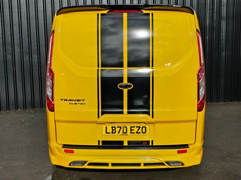 Ford Transit Custom 2.0 340 Gt-design Ltd Edtion Crew 6 Seat LB70EZO Yellow #5