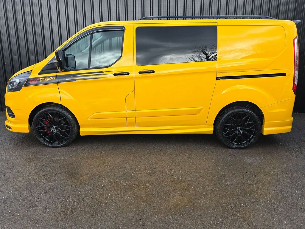 Ford Transit Custom 2.0 340 Gt-design Ltd Edtion Crew 6 Seat LB70EZO Yellow #3