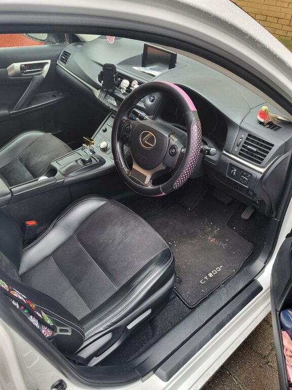 Lexus CT 1.8L 200H Sport LV66EHL White #3