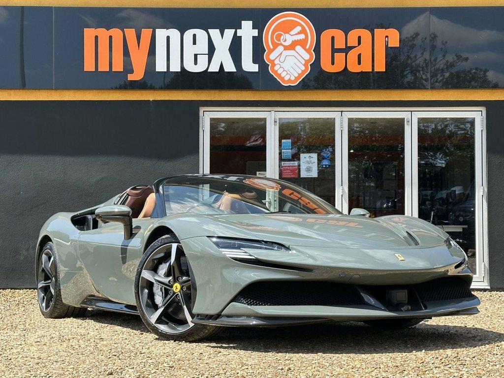 Ferrari Sf90 Spider 4.0T V8 7.9Kwh Convertible Plug-in Hybr Grey